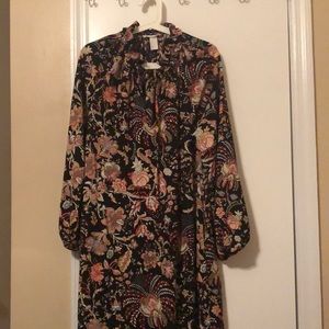 Never Worn Black H&M 70s Prairie Style Dress